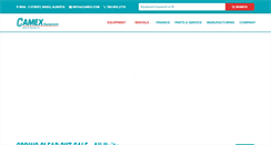 Desktop Screenshot of camex.com